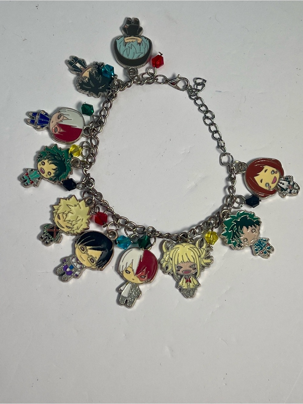 Anime Character Charm Bracelet - Multicolor